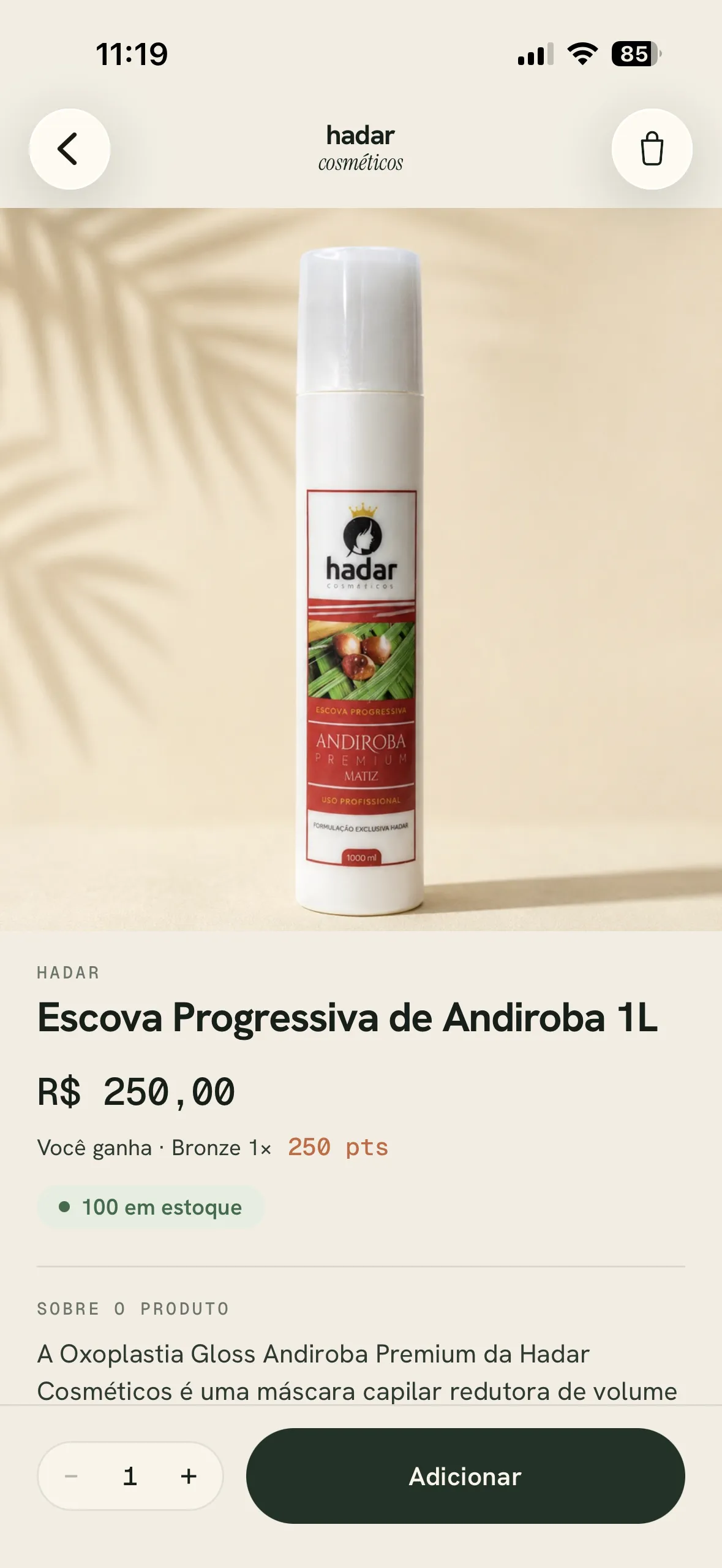 Hadar — produto
